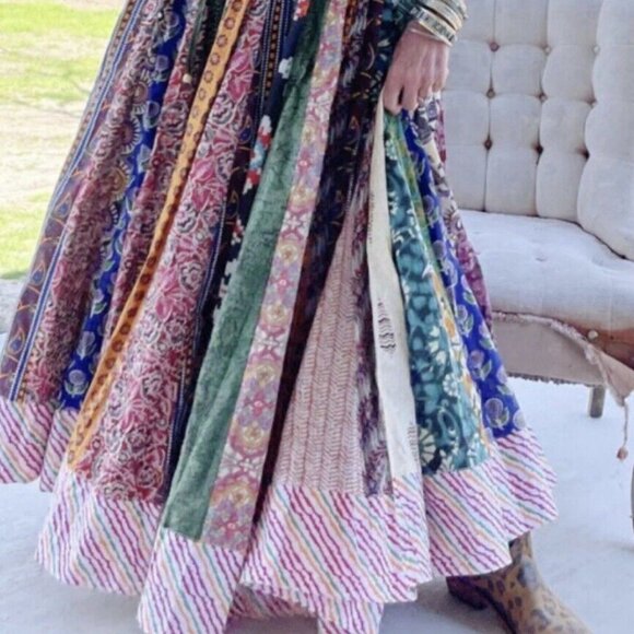 JADED GYPSY ~ AROUND THE WORLD SKIRT ~ FREE SIZE ~ ADJUSTABLE ~ XS to X… - Picture 1 of 15